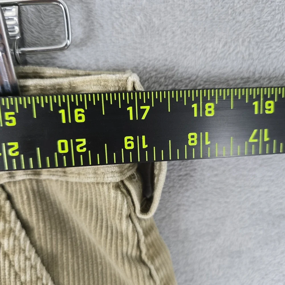 Vintage Levis SilverTab Corduroy Cargo Pants Mens‎ 34x32 Tan Khaki 90s Straight